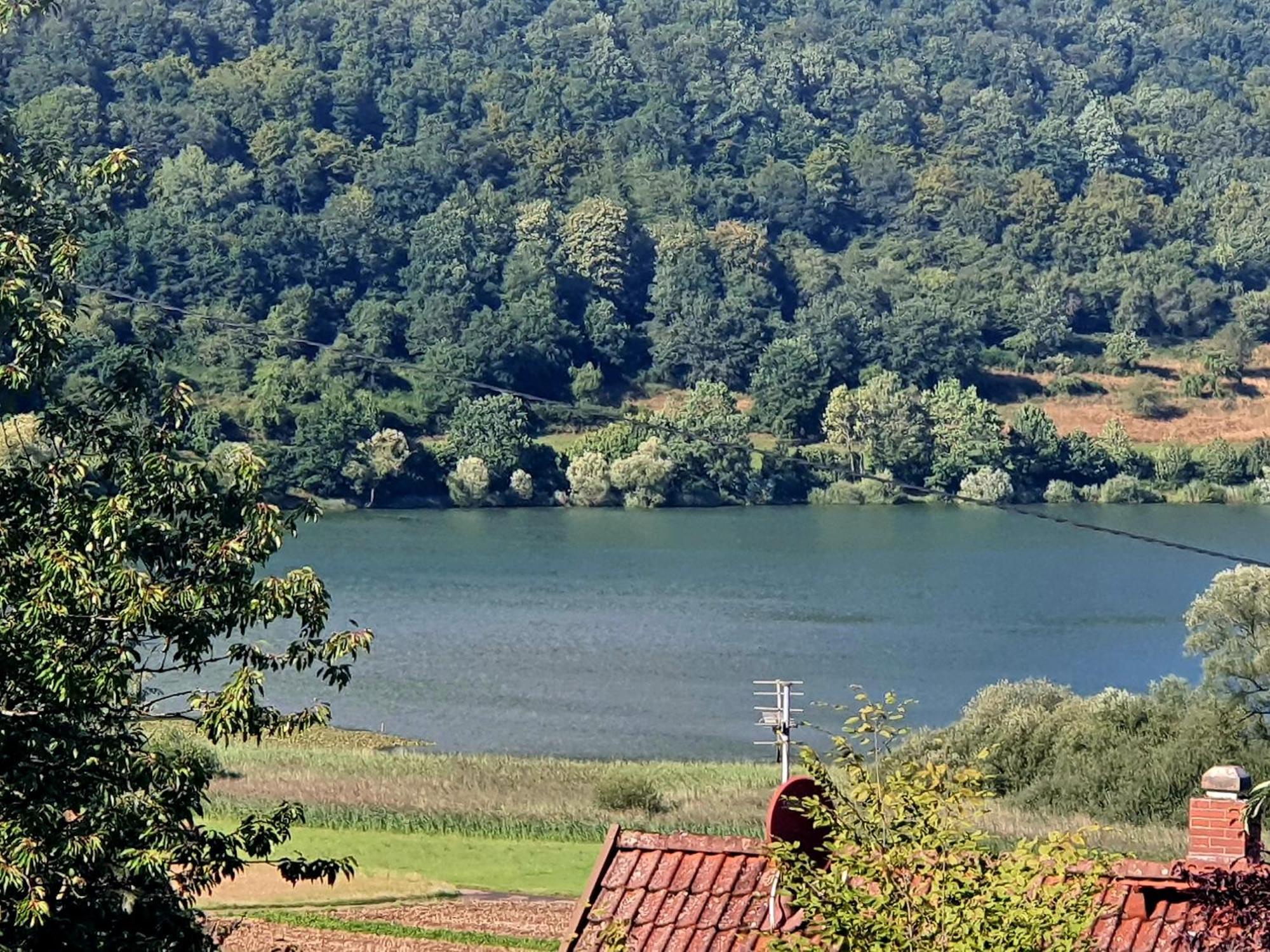 River Mosel Holiday Homes, Meerfeld Studio With A Lake View Exterior photo